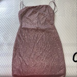 Windsor NWT Mini Mauve Sparkly dress, Large
